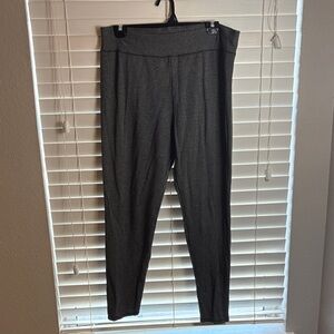 Cuddl Duds Heather Gray Leggings